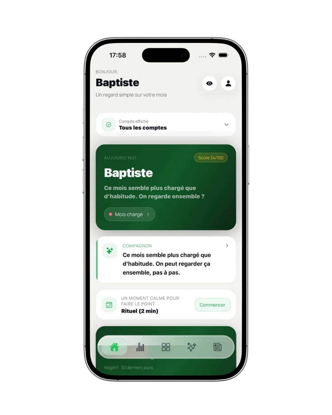 Aperçu de l'application Develio